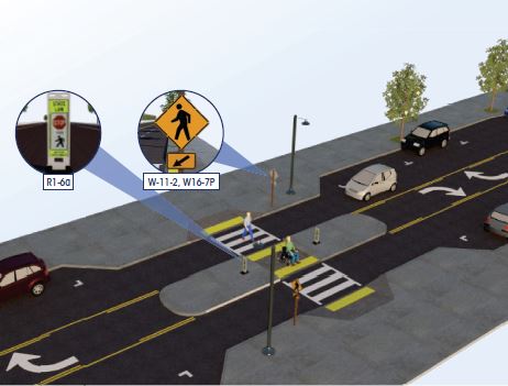 New Guide for Selecting Pedestrian Safety Improvements